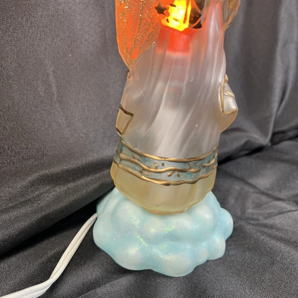 Vintage‎ Light Up Angel Figurine 11